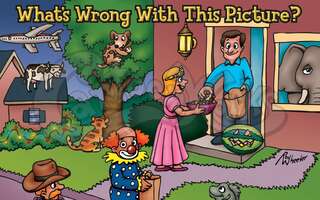 What’s Wrong with this Picture? (Perfect For Kids On Halloween)