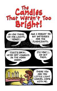 The Candles that Weren’t Too Bright! – NIV (A Tract For Christians)