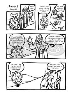 Moses Encounters Burning Burn