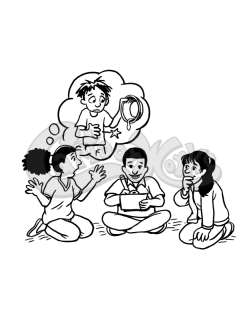 Girl Telling Story Ideas