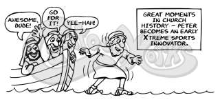 Man Walking On Water